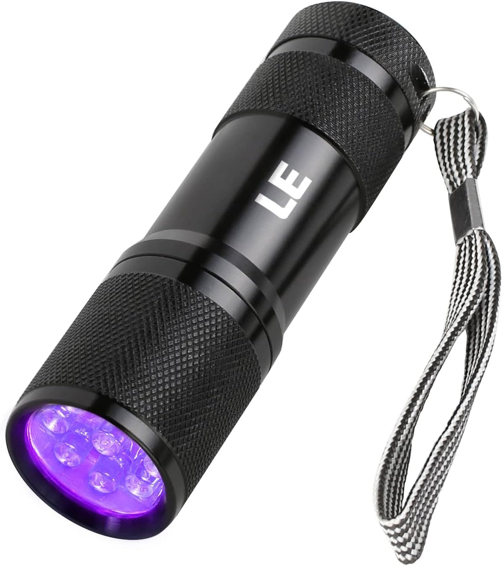 UV Blacklight Flashlight — Detect Rodent Urine & Contamination